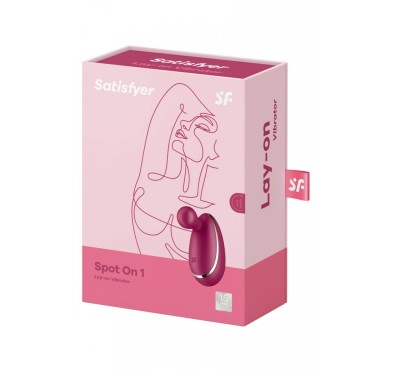 Masażer łechtaczki Satisfyer Spot On 1 berry